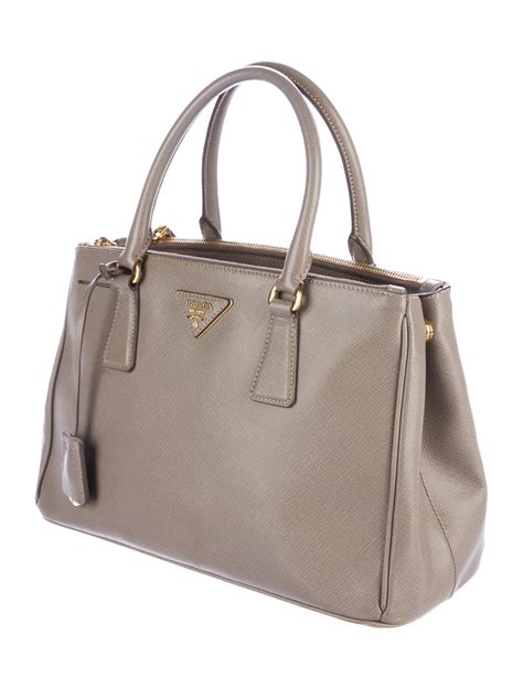 prada galleria saffiano leather double-zip tote|prada galleria bag price.